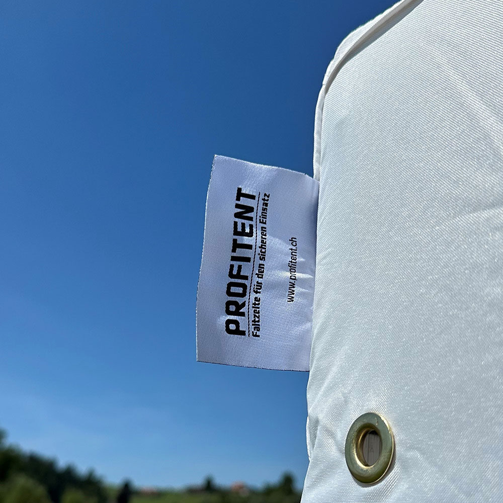 Profi Faltpavillon 3 x 6m, weiss