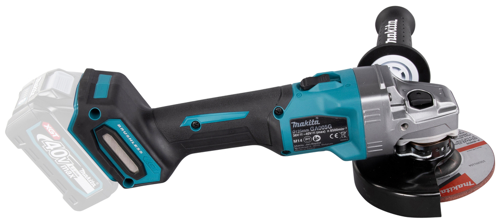 Akku-Winkelschleifer XGT, Makita GA005GZ