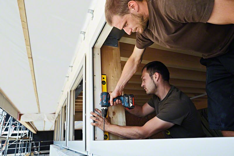 Akku-Schlagbohrschrauber GSB 18V-60 C, 2 Akku ProCORE18V 4.0Ah, Ladg. u. L-BOXX Bosch