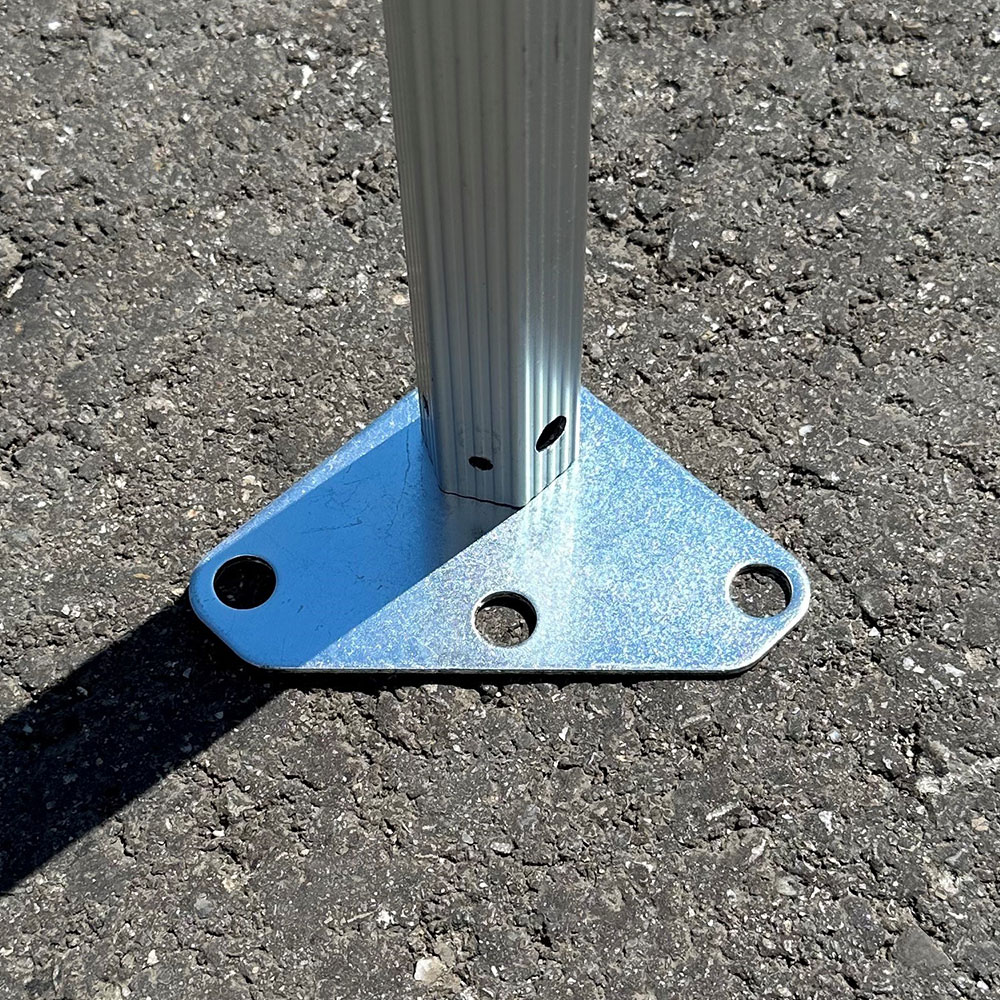 Profi Faltpavillon 3 x 6m, weiss